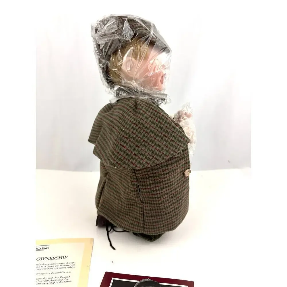 VTG Ashton Drake Porcelain Doll Little Sherlock Born to be Famous 1989 1st Issue